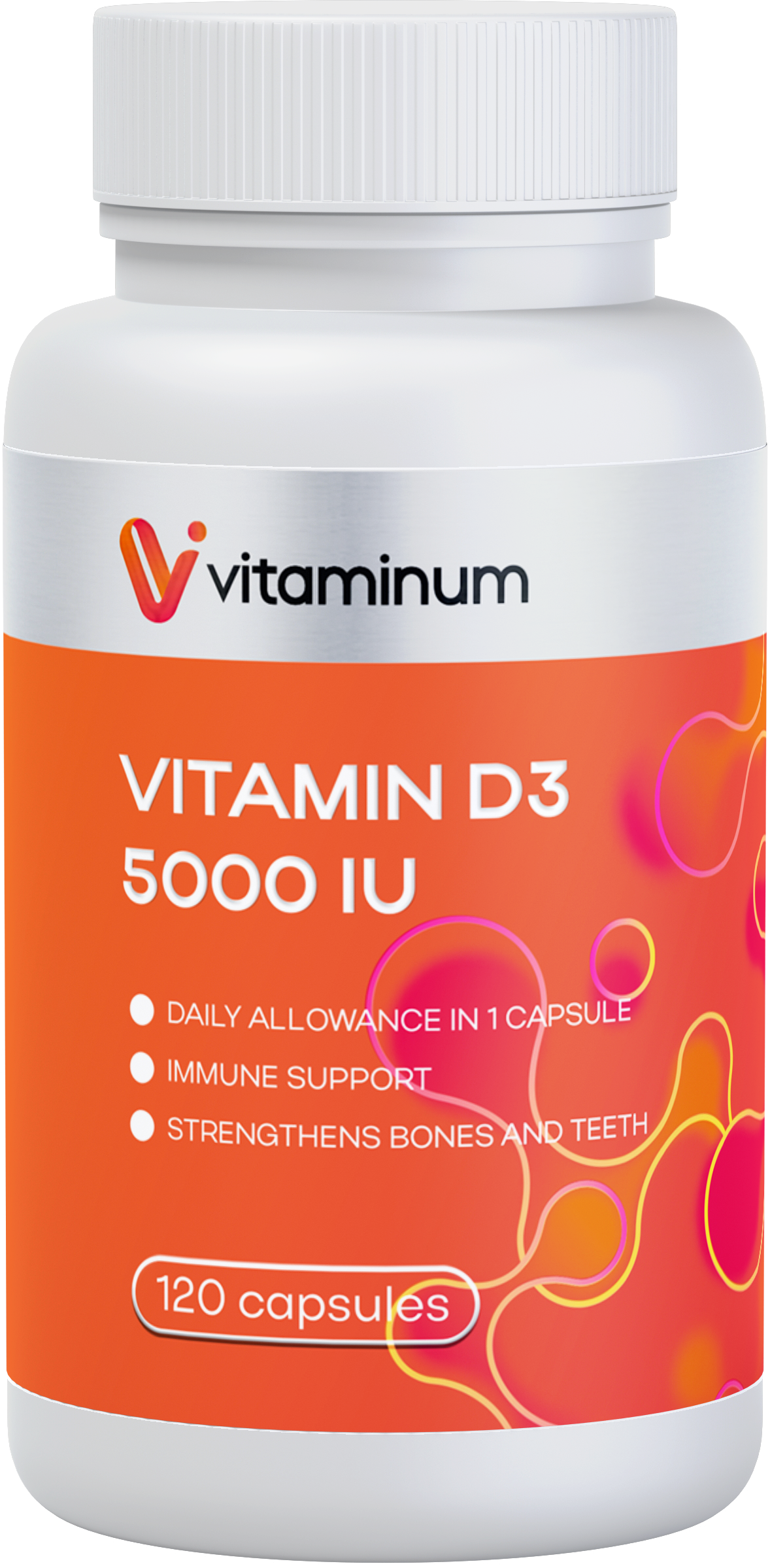  Vitaminum ВИТАМИН Д3 (5000 МЕ) 120 капсул 260 мг  в Новороссийске